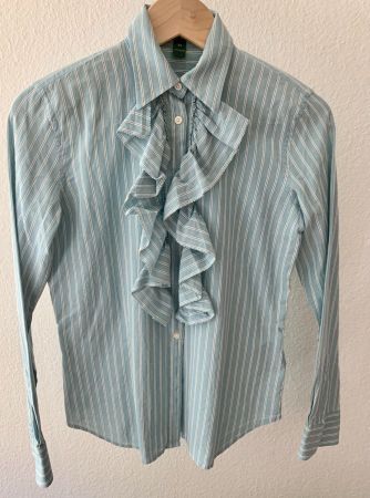Rüschen-Bluse von Ralph Lauren