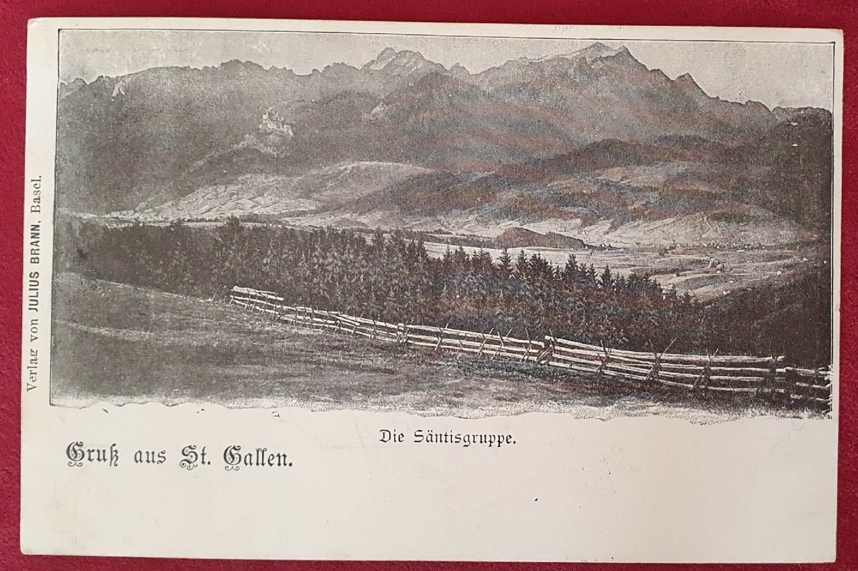 Tutti i francobolli: Ansichtskarte mit UPU 79B - Schiffspost-Stempel nach Lindau – Usato da Kreuzlingen venduto da Rschweiz1 1