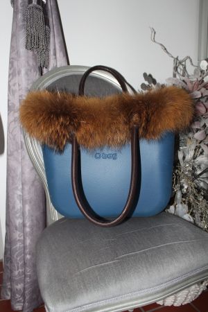 O Bag Tasche.Echt Fell. 34 Cm, 33 Cm