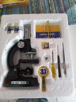 3x microscoop met accessoires voor kinderen