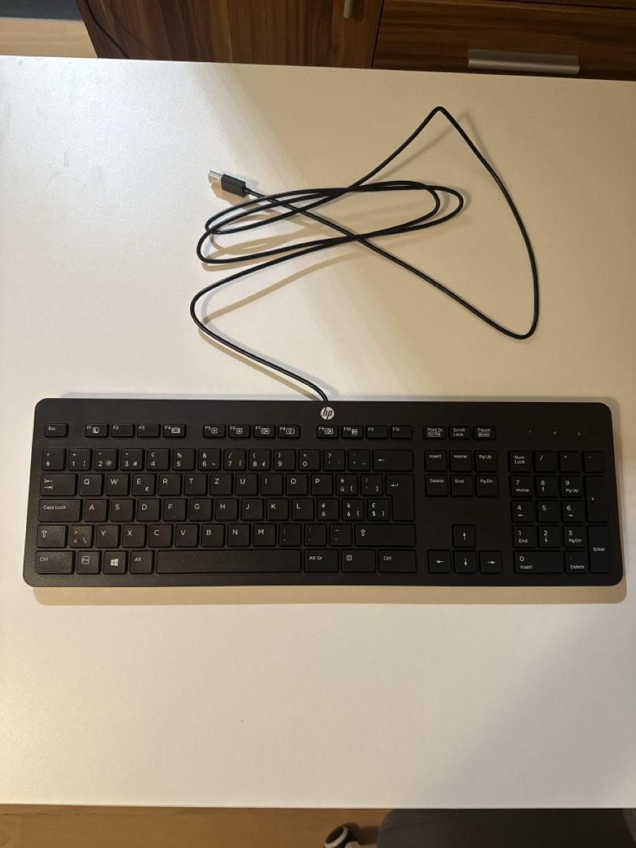 Tastiere: HP Tastatur mit Ziffernblock – Nuovo (secondo la descrizione) da Uster venduto da ver_25gj 1