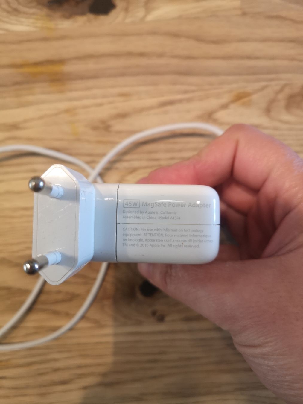 Apple Caricabatterie: Original Apple 45W MagSafe  Power Adapter A1374 – Usato da Forch venduto da Hakyboss 3