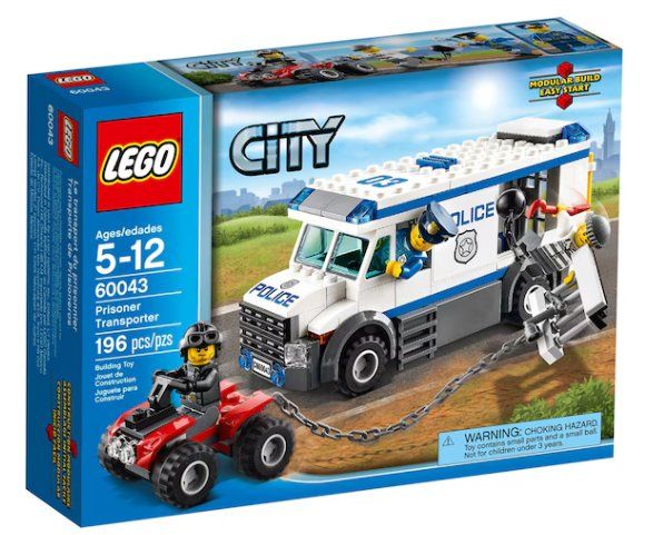 Lego Giocattoli: LEGO City Polizei Transporter 60043 – Usato da Zürich venduto da LillaMy78