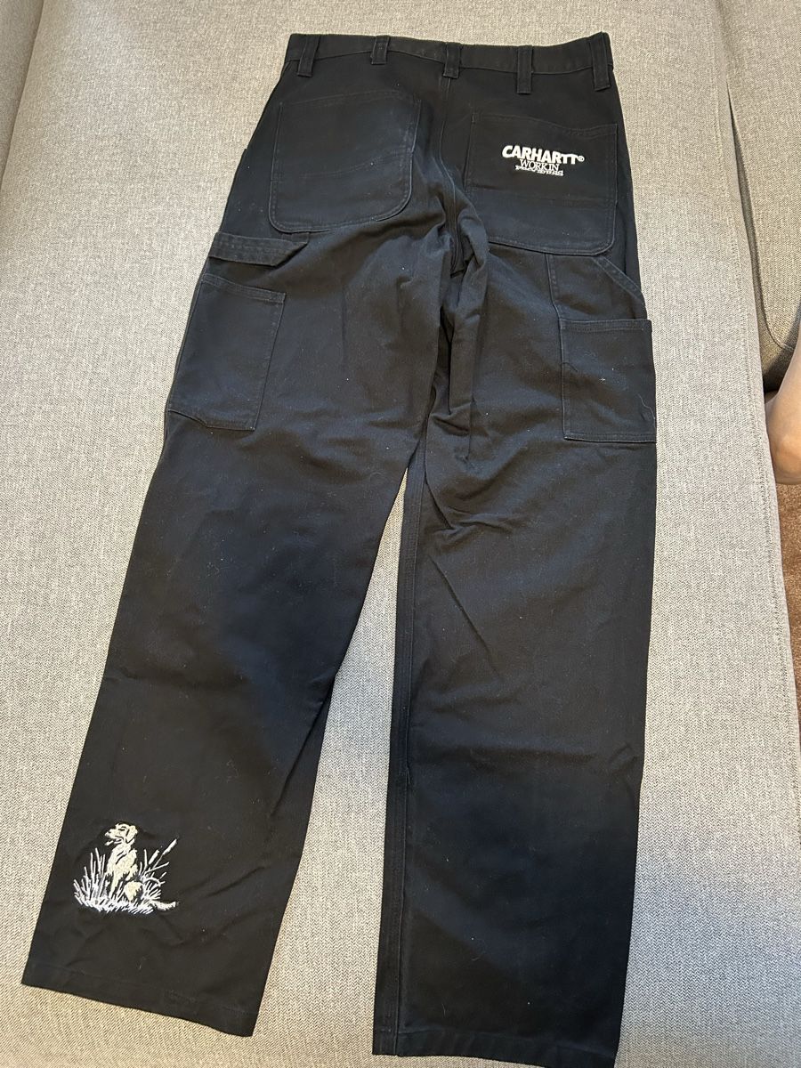 Pantaloni: Pantaloni Carhartt ducks single knee pant – Usato da Biasca venduto da Tomathiss 3