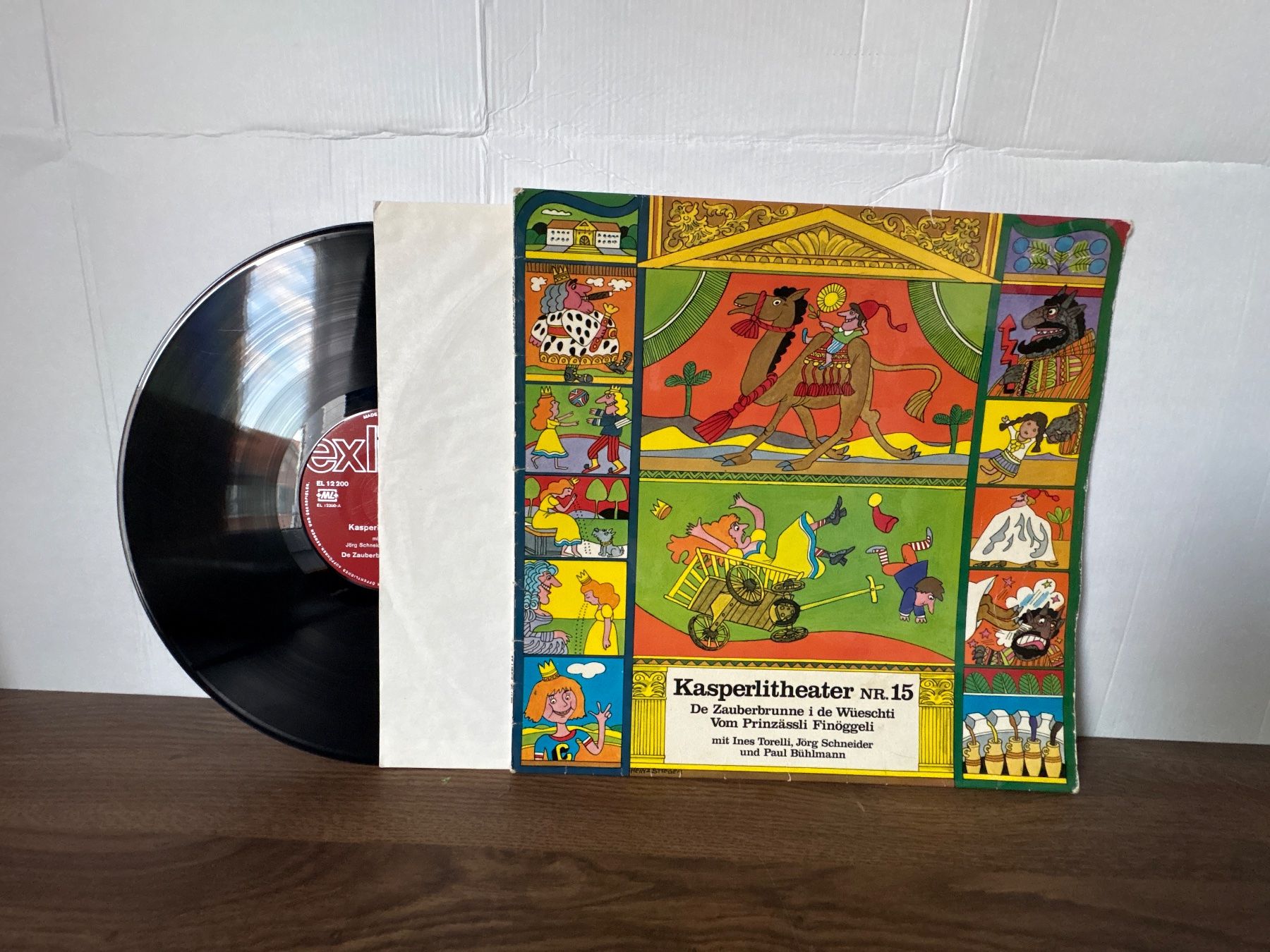 Dischi in vinile: Kasperlitheater Nr. 15 - Schallplatte - ExLibris - 1974 – Usato da Andwil SG venduto da Rainboli