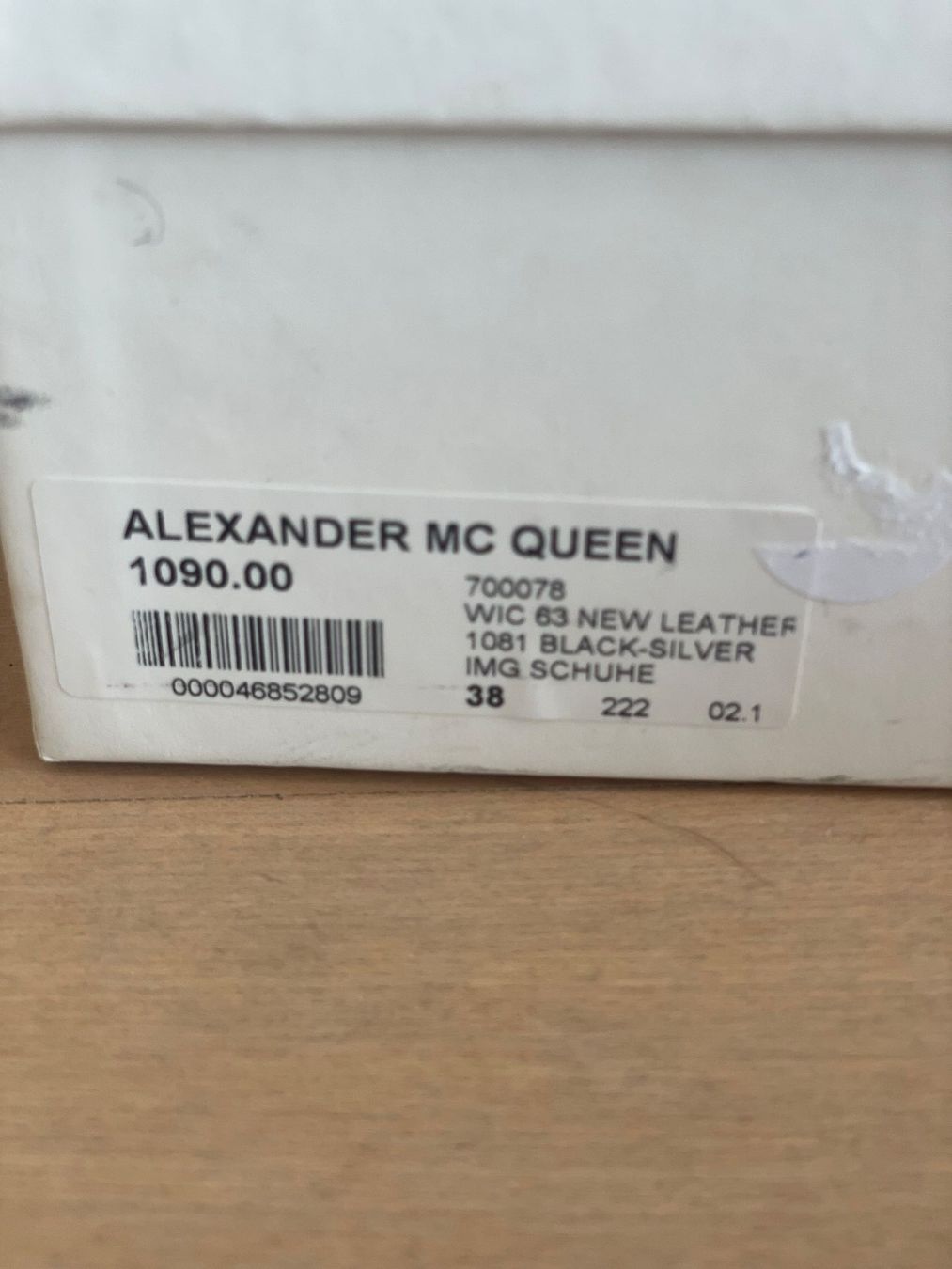 Alexander Mcqueen Scarpe da uomo: ALEXANDER MC QUEEN STIEFEL 38 SEHR GUT – Usato da Uitikon Waldegg venduto da gotohellix 6