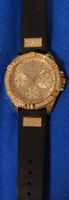 Guess Uhr Goldfarben mit Strass Damenarmbanduhr