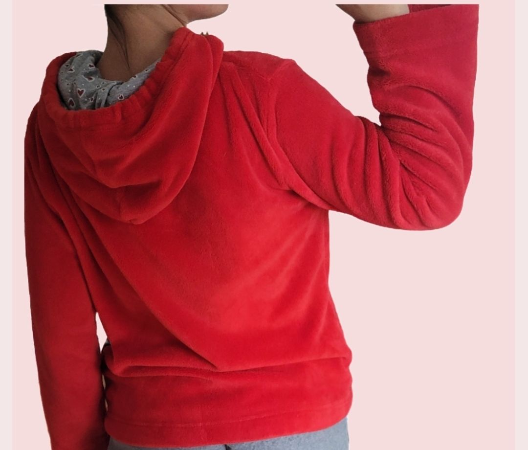 Giacche: YAMAMAY Jacket rouge douce - Taille S/M – Nuovo (secondo la descrizione) da Genève venduto da Tanaa_12 1