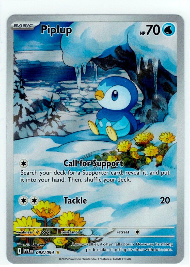 Pokémon Carte collezionabili: Piplup 98 IR – Usato da Zürich venduto da PACE79
