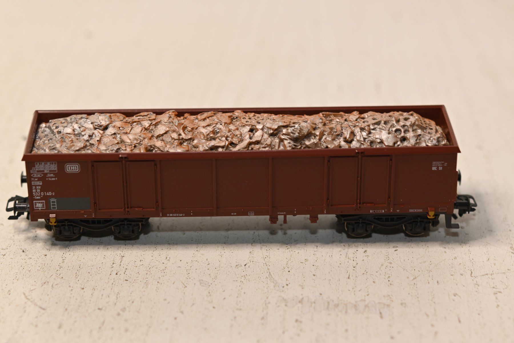 Trix Modellini di ferrovie: Trix 24336 HO/DC Schrottransporter mit OVP – Usato da Laupen ZH venduto da Zmoewe 1