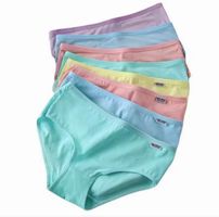 Damen Slip Set 7 Stück Gr. S Baumwolle 