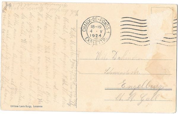 Cartes postales: La Chaux-de-Fonds La Gare – D'occasion à Olten par clotaldi 1