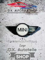 Mini Schriftzug Aufkleber Logo Emblem Schwarz/Weiss NEU