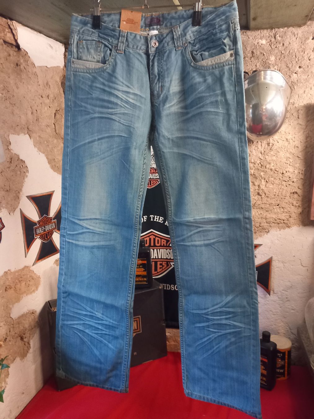 Jeans: Driver Jeans Gr.34 Fabrikneu – Neu und originalverpackt aus Hochwald von motowear-secondhand