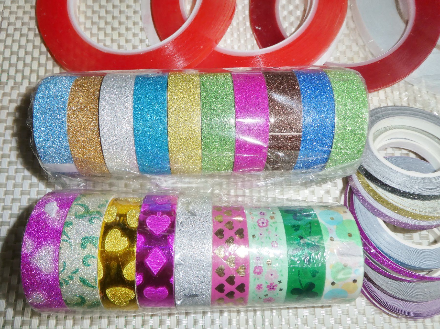 Bastelsets: Bastel Klebebänder Set – Neu (gemäss Beschreibung) aus Siebnen von GluckPilz5684 5