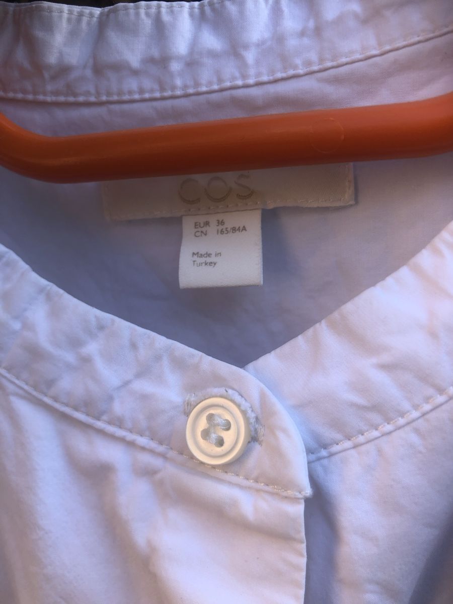 Cos Blusen: COS Bluse, Grösse 36, weiss, Wolle – Gebraucht aus Zürich von davisi 1