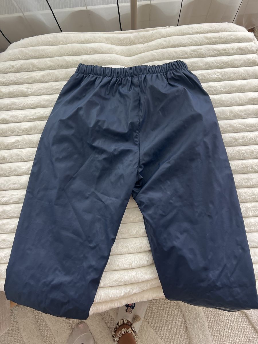 Pantaloni: REGENHOSE INNEN STOFFFUTTER GR 128/134 – Usato da Basel venduto da theo-g77 3