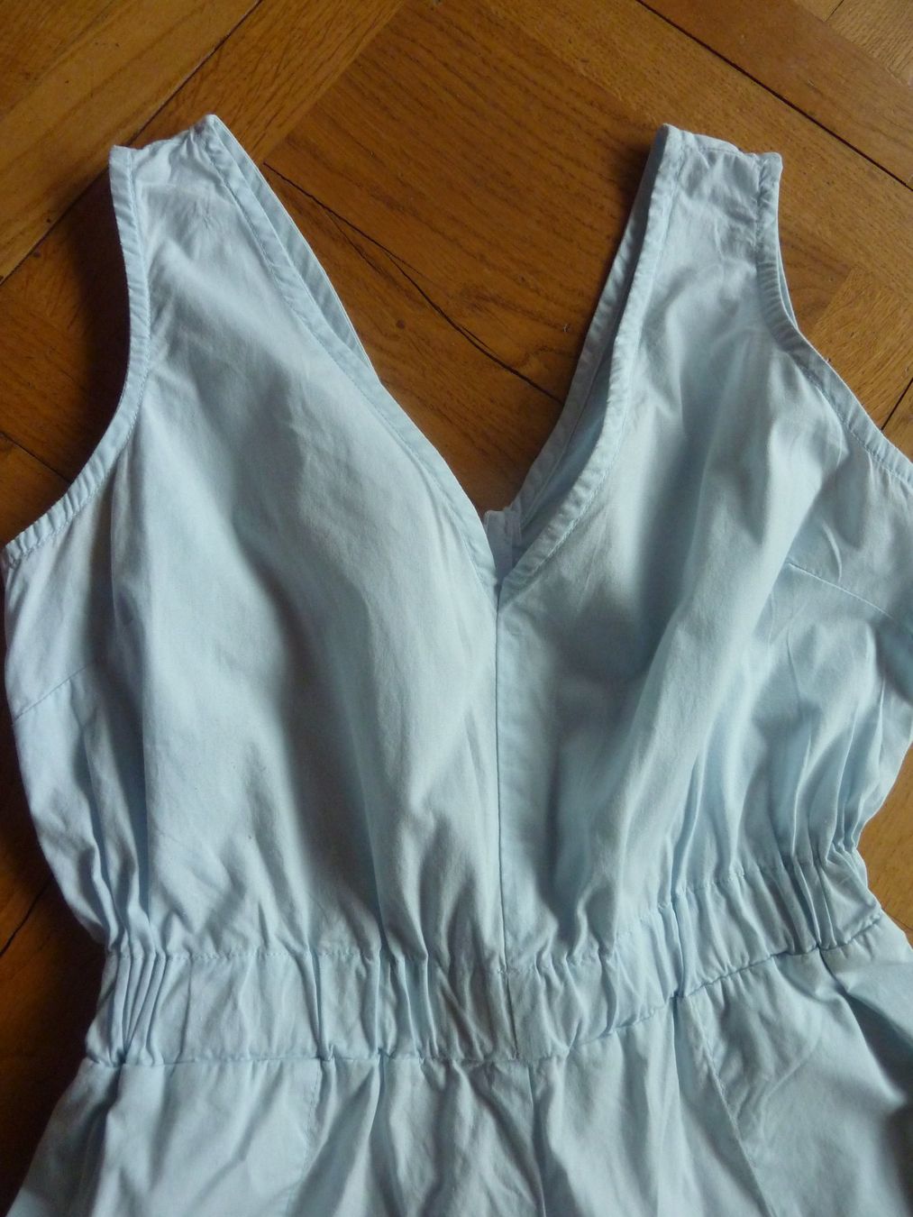 Tute: Leichtes Sommer-Jumpsuit in Hellblau S – Usato da Waldstatt venduto da Kananaskis1 1