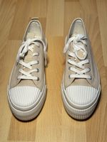 Damen Sneaker Beige – Grösse 40 – Plateau-Sohle