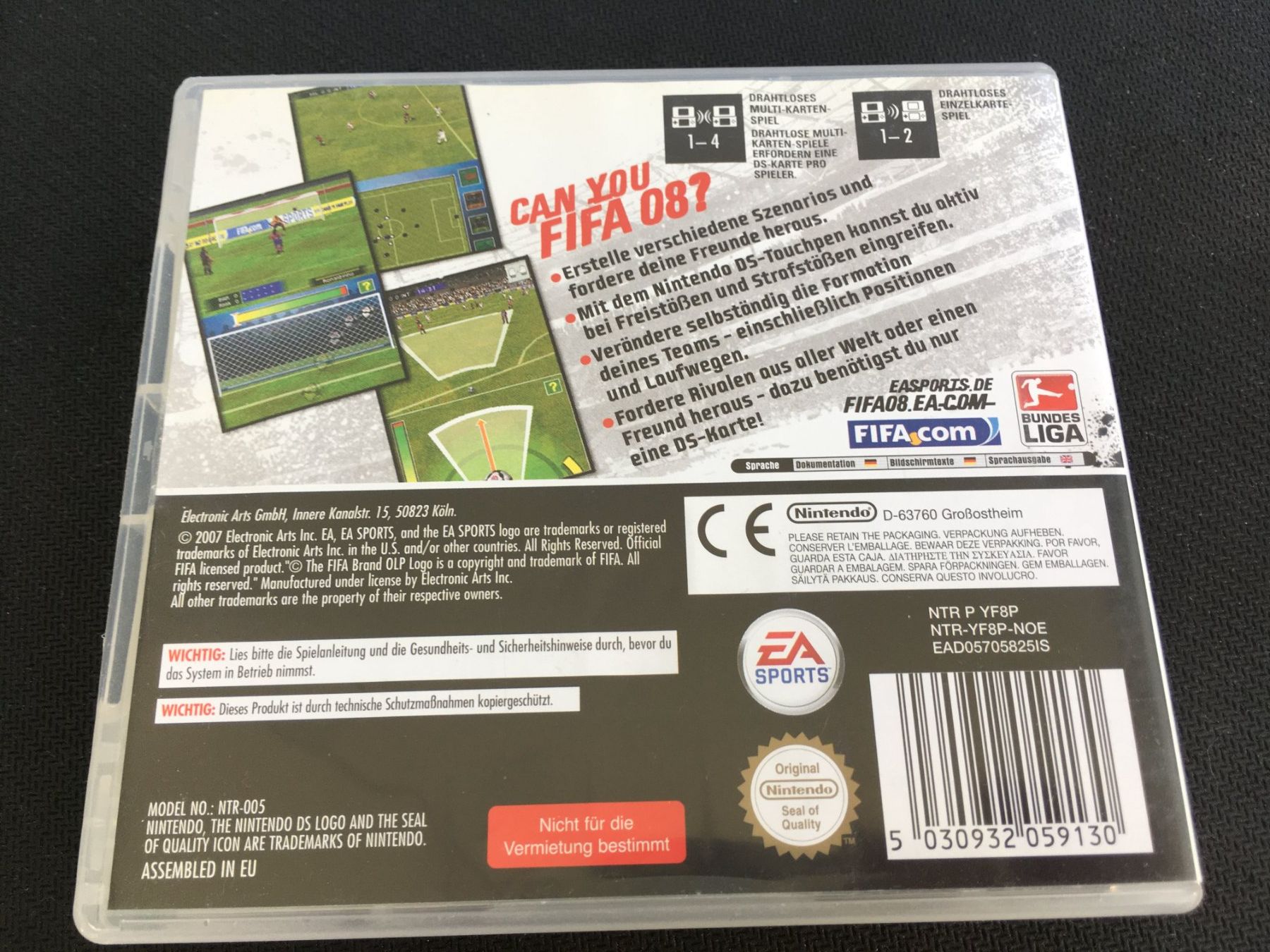 Nintendo Spiele: Fifa 08 - Nintendo DS – Gebraucht aus St.Gallen von Punktchen01 1