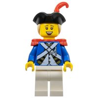 LEGO® Piraten Minifigur Imperiale Offizierin  - pi188