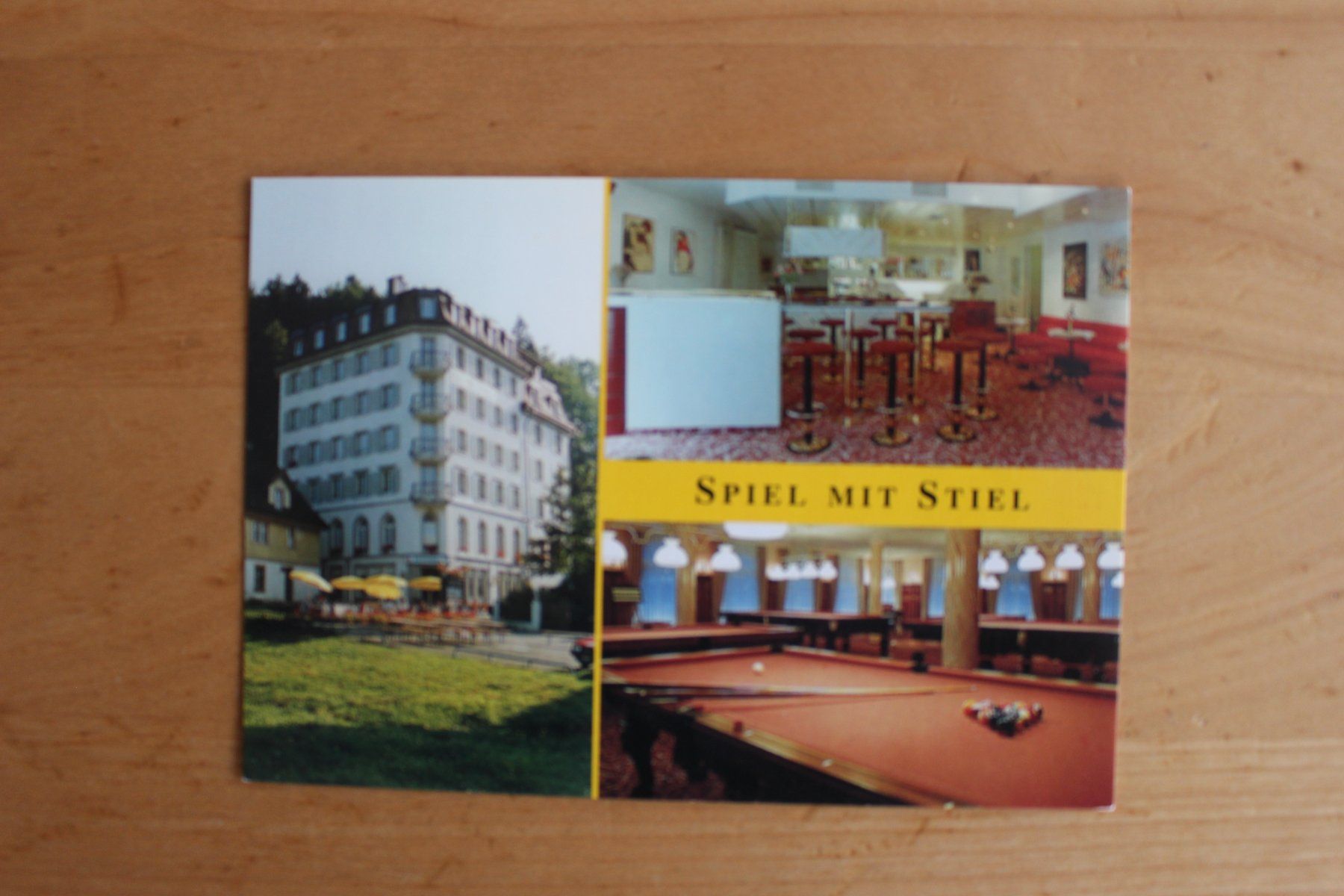 Cartoline postali: Restaurant Klostergarten Einsiedeln – Usato da einsiedeln venduto da Huttli