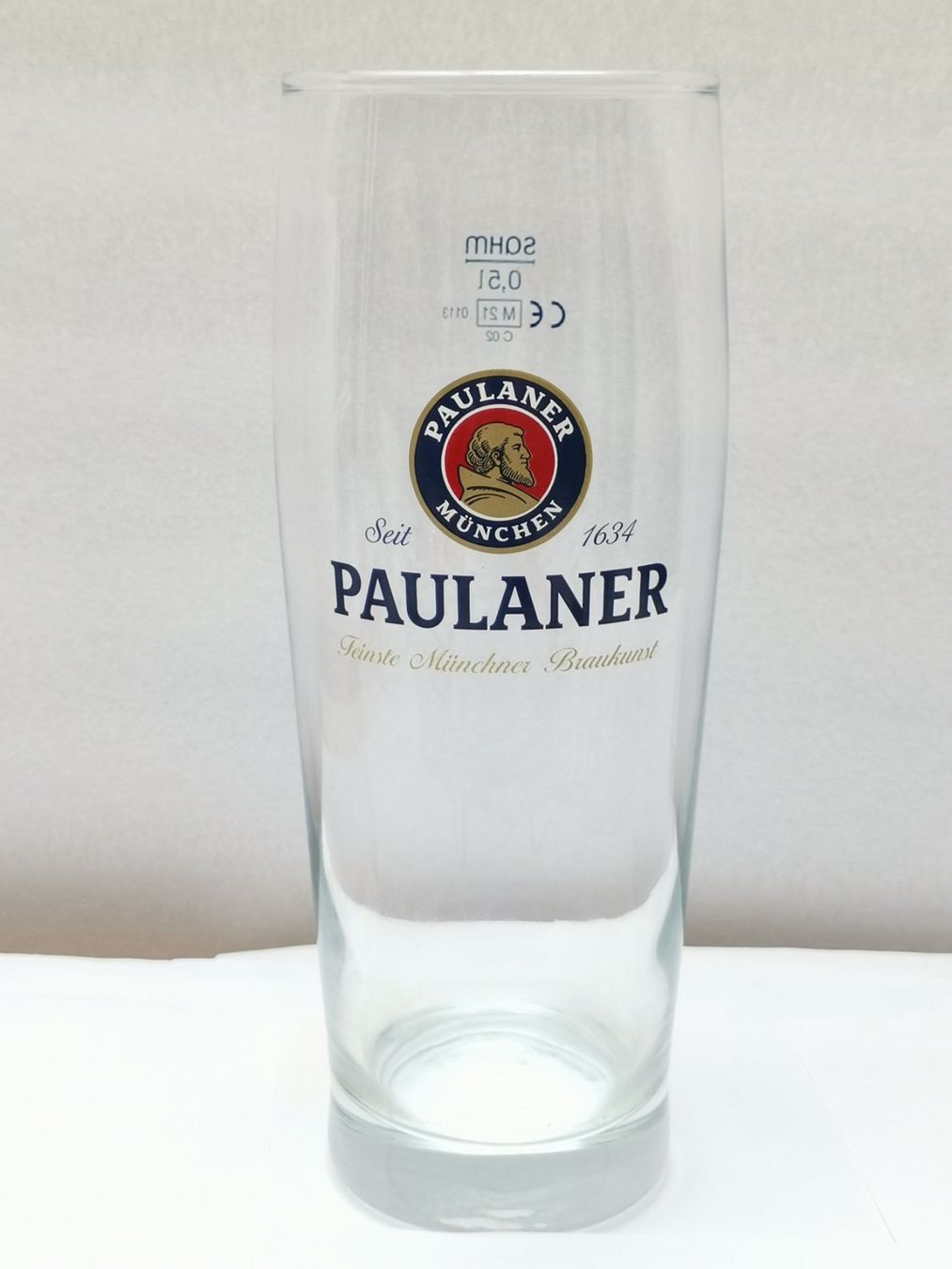 Gläser: Paulaner Bierglas 0.5l – Gebraucht aus Allschwil von H0-Bahner