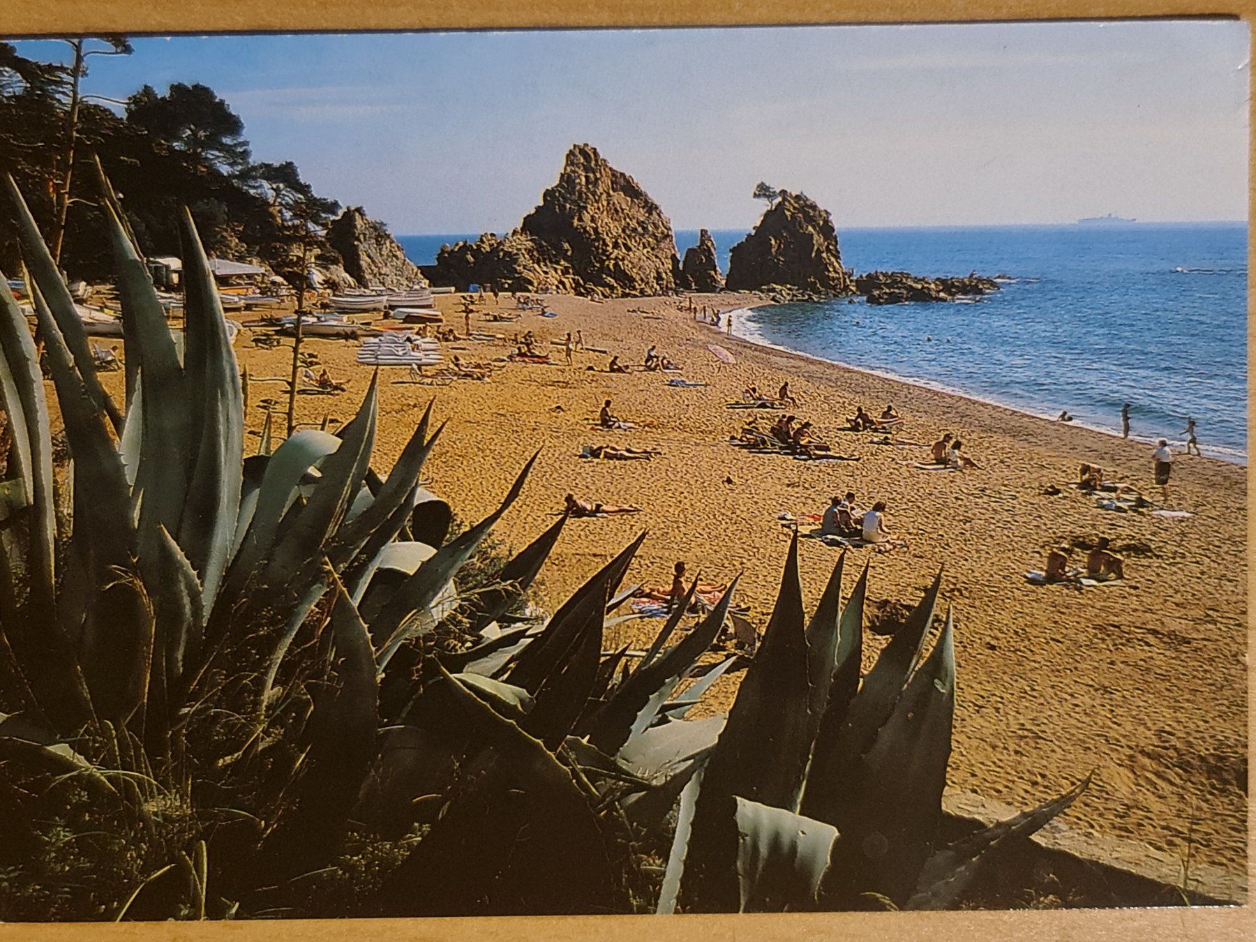 Cartoline postali: Ansichtskarte tossa de mar Spanien – Usato da Dintikon venduto da Vexi