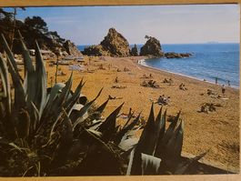 Ansichtskarte tossa de mar Spanien
