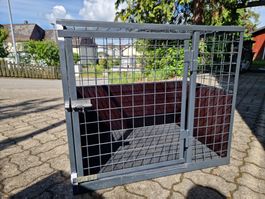 Hundebox massiv