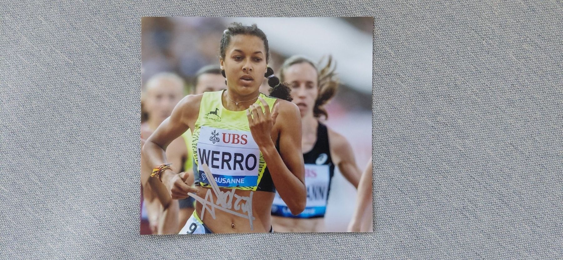 Autografi: Autogramm Audrey Werro – Usato da Schmerikon venduto da Olympia04