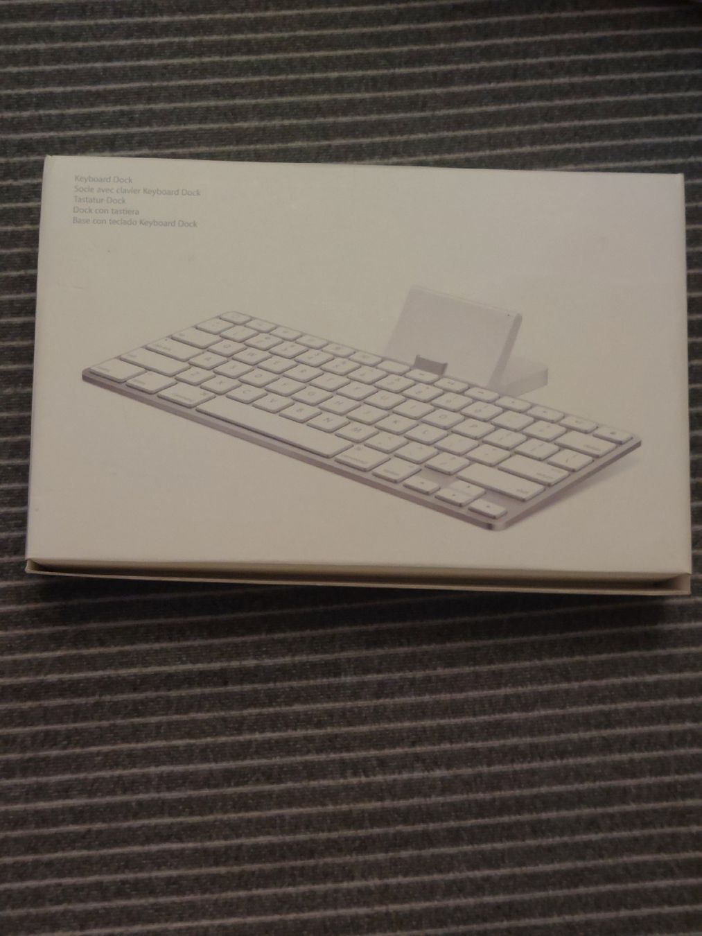Apple Tastiere: Apple iPad Keyboard Dock - Neuwertig – Nuovo e nell'imballaggio originale da Luzern venduto da M.Ai 5