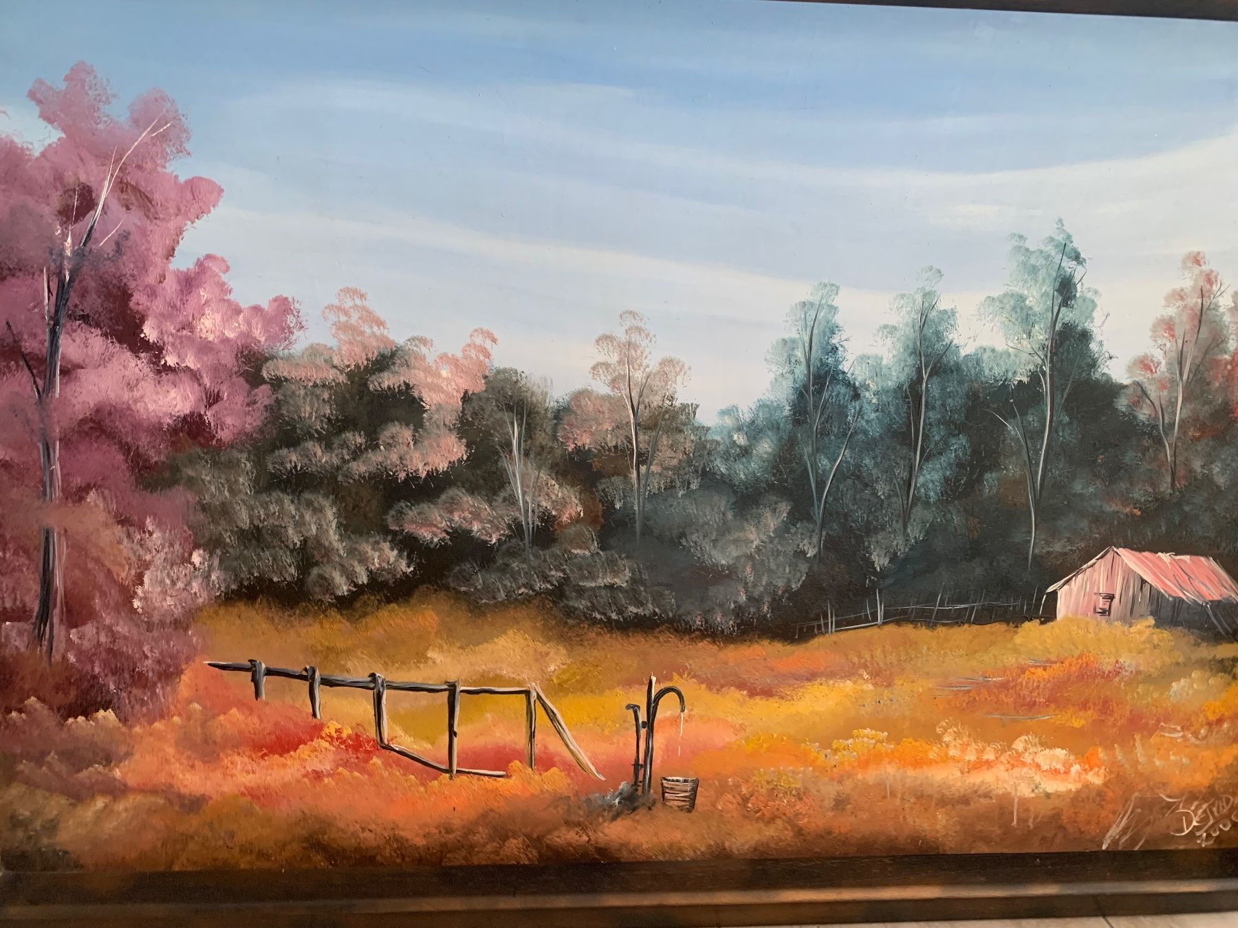 Gemälde: Gemälde Landschaft – Gebraucht aus Bülach von Berimbau0