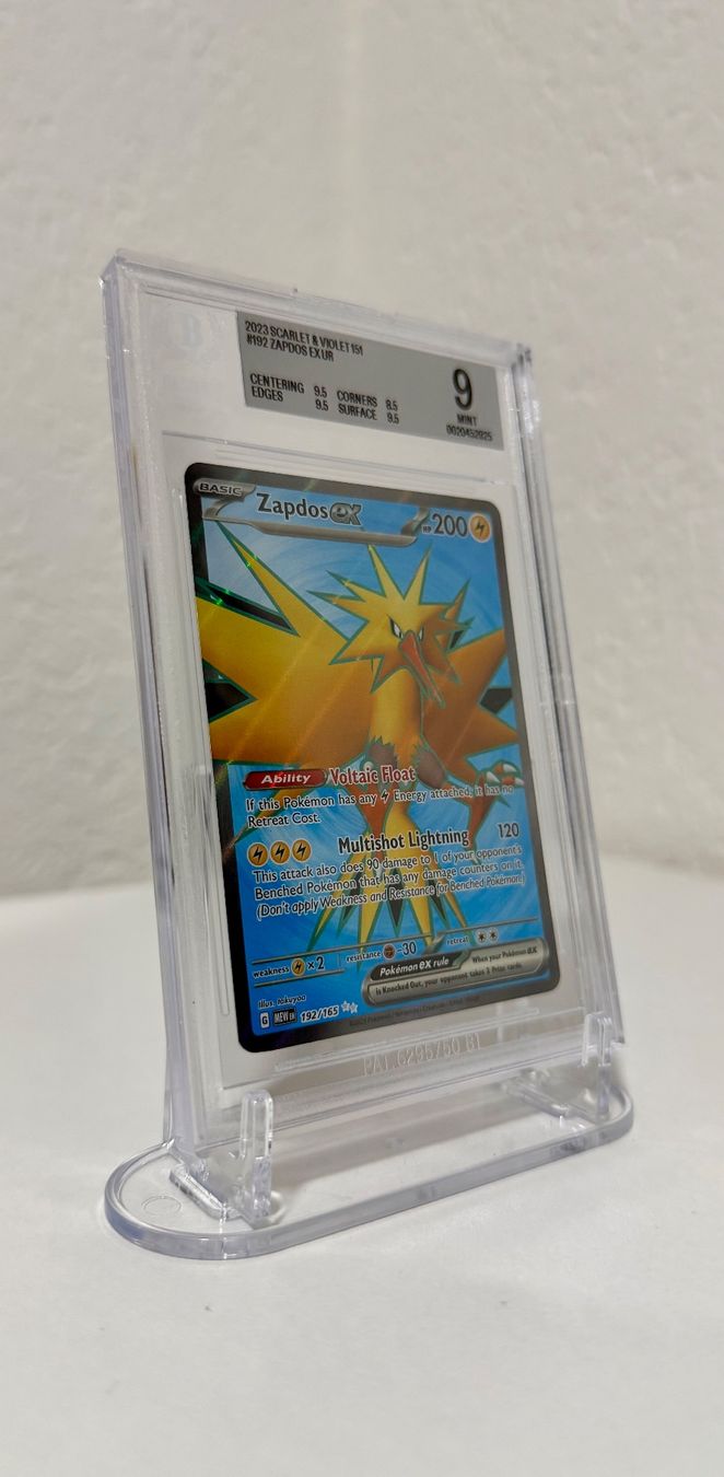 Karten: Zapdos EX UR von 151 in BGS9 – Gebraucht aus Kleinlützel von Slab_Village