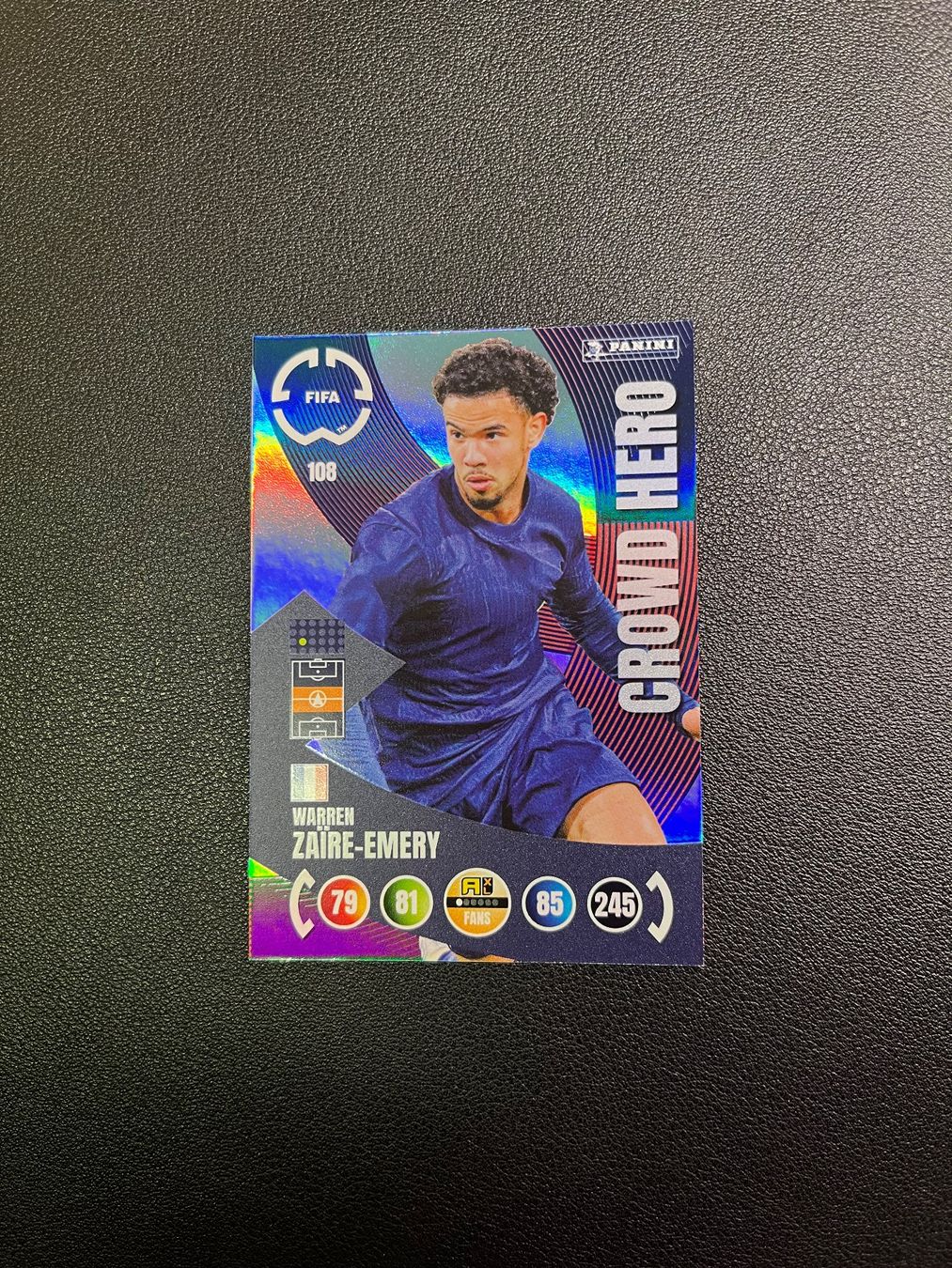 Panini Club World Cup 2025 Warren Zaire - Emery 108 (Neu (gemäss