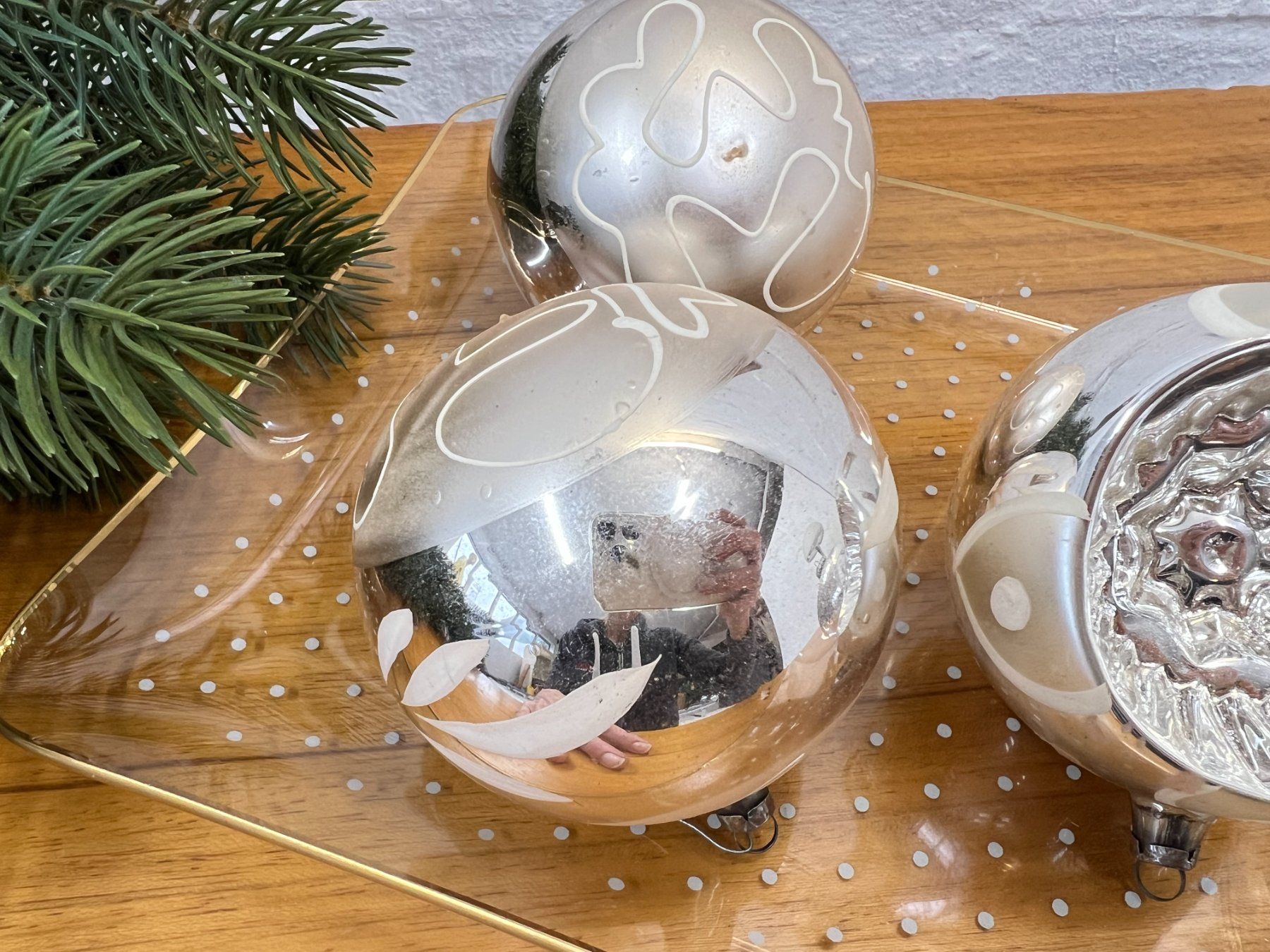 Tutte le decorazioni: Vintage Weihnachtskugeln – Usato da Walzenhausen venduto da stilvollwohnen 3