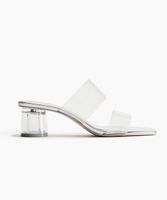 H&M Transparente Mules Gr.S 