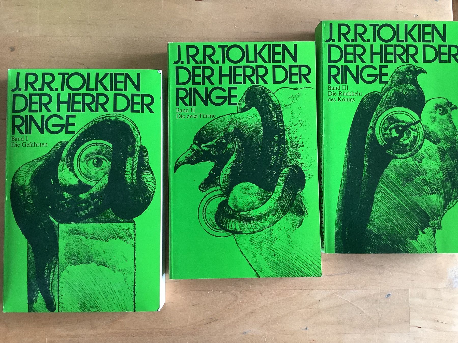 Libri: DER HERR DER RINGE, Band l-lll – Usato da Bern venduto da pdm77 3