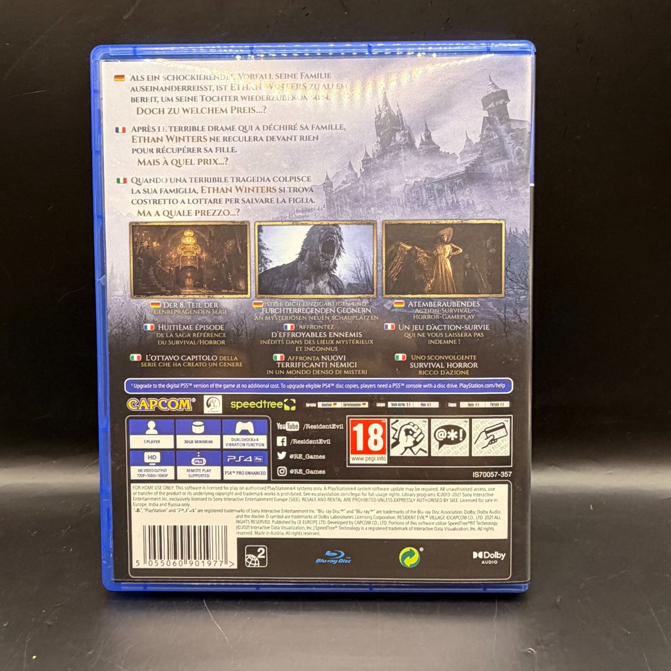 Sony Giochi: Resident Evil Village PS4 – Usato da Düdingen venduto da Nerdworld 1