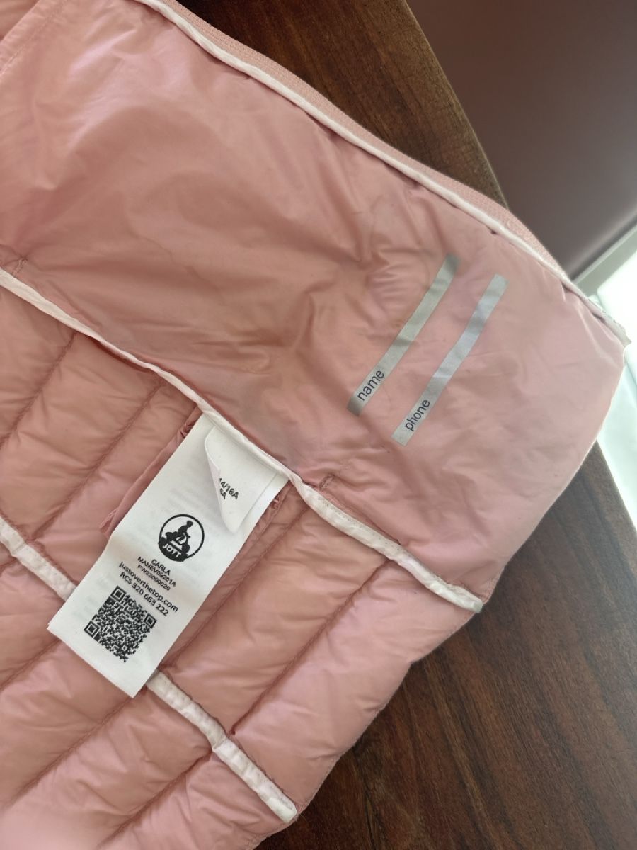 Jott Giacche & Cappotti: JOTT Lightweight Down Jacket in Light Pink Size Small – Usato da Vésenaz venduto da vane14 2