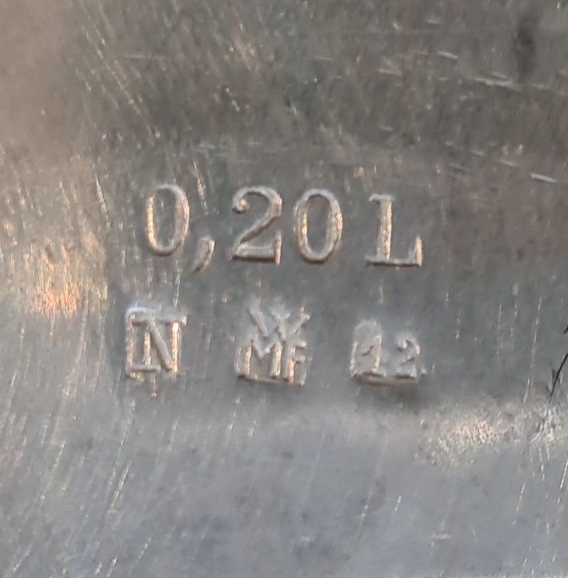 WMF Teiere: 1 Stk. versilberte Milchkanne - 200ml - "WMF" – Usato da Brüttisellen venduto da Sealauncher2814 3