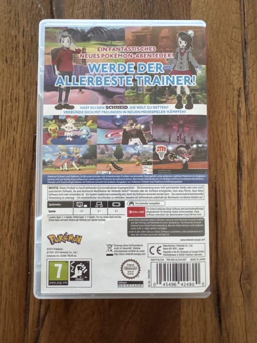 Pokémon Giochi: Nintendo Switch - Pokemon Schwert – Usato da Lenzburg venduto da eyworld 2