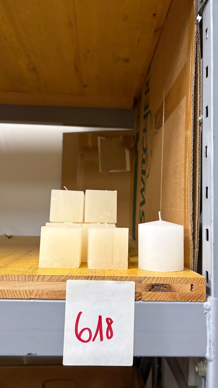 Candele: 618 Posten Kerzen aus Liquidation – Nuovo (secondo la descrizione) da Derendingen venduto da Meisterstuecke 1