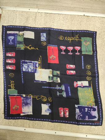 Foulard Esprit 100% Soie multicolore 