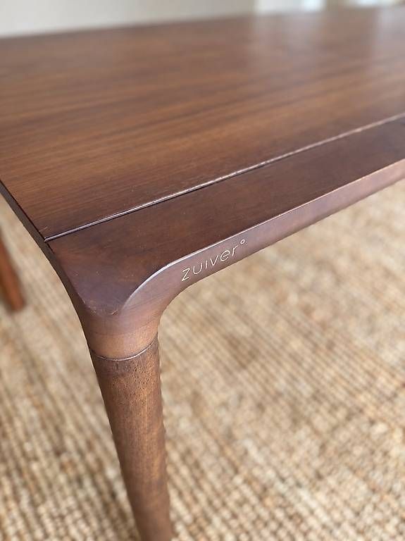 Tables: Zuiver Storm Esstisch / Dining Table 220x90, Walnut – D'occasion à Rüschlikon par hellespont 3