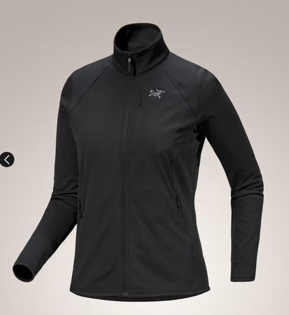 Neue Arcteryx Delta ML Fleecejacke, Damen, Gr. M, black
