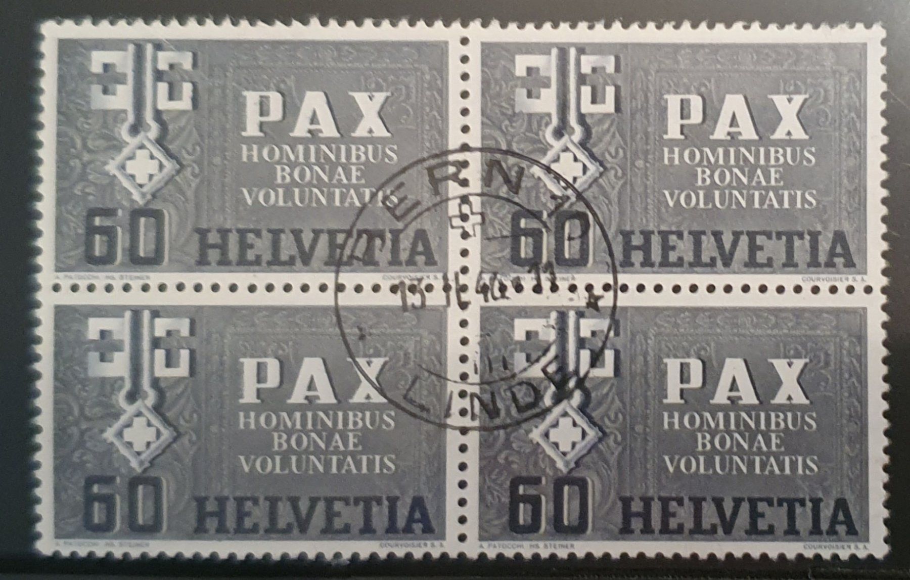 Tutti i francobolli: 1945 Lot Paxmarken Gestempelt – Usato da Kreuzlingen venduto da Rschweiz1 4