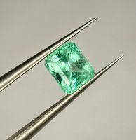 Ab 1 Fr. - 1.08 ct kolumbianischer Smaragd inkl. Zertfikat