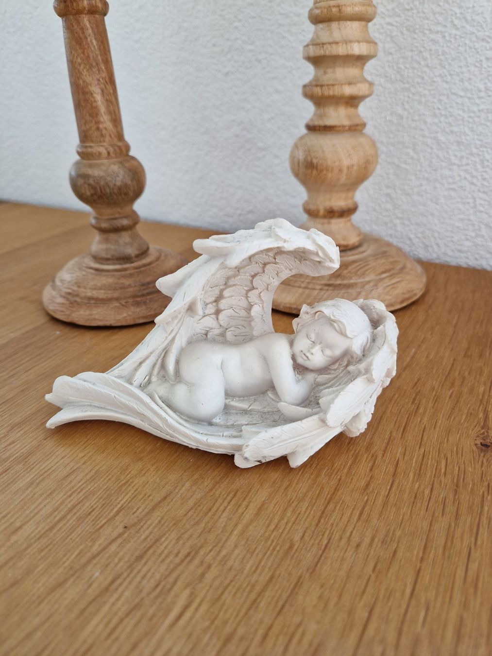 Statuette: Engel schlafend,grosse Engelsflügel – Usato da Siblingen venduto da Vany_McDougall 6
