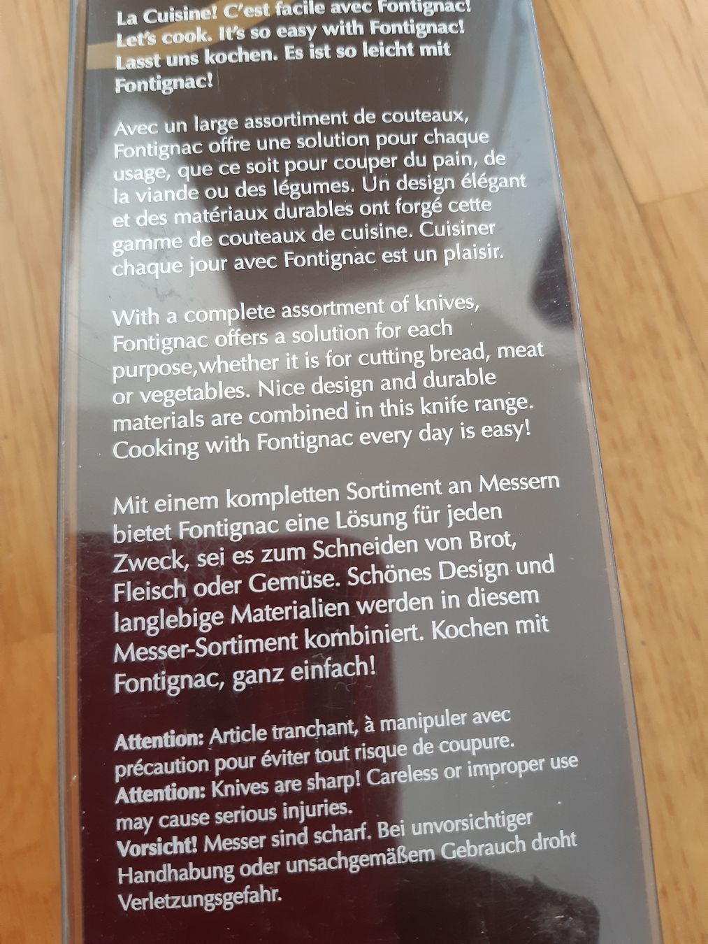 Coltelli da cucina: Fontignac Brotmesser – Nuovo e nell'imballaggio originale da Aarau venduto da crissta 3